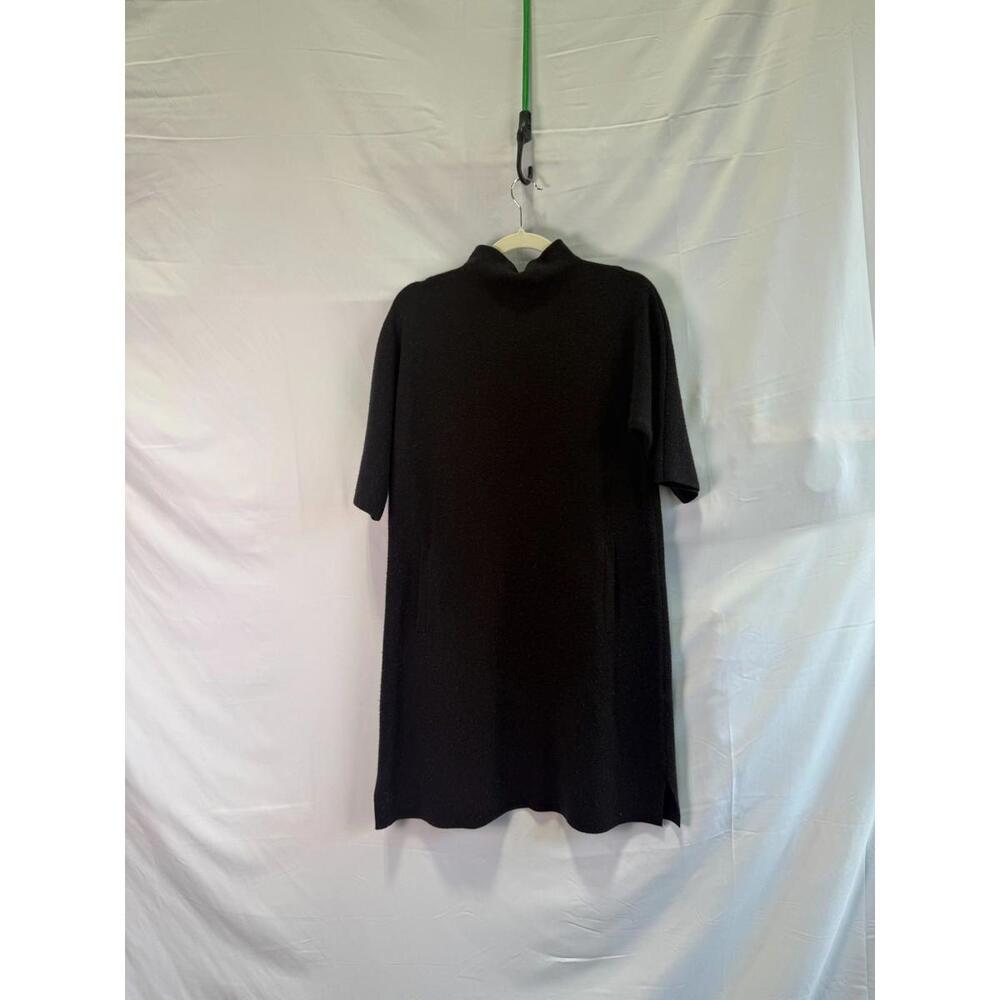 Ann Mashburn Brown Rowan Funnel Neck Dress Size M - Picture 3 of 5